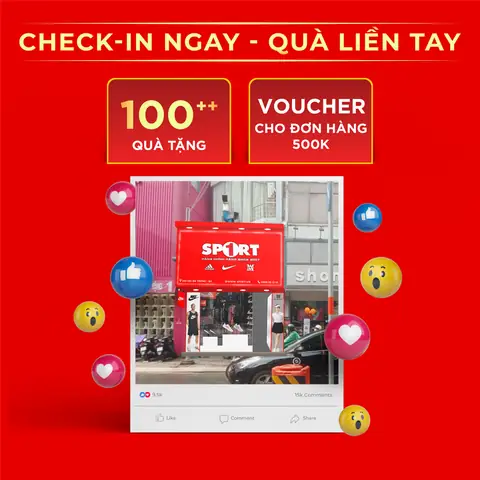 Check-in ngay, nhận quà liền tay