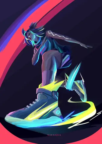 r/VALORANT - Neon Fanart