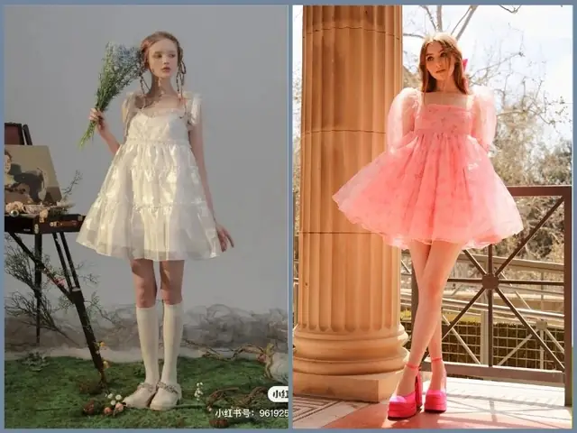 Mặc đầm babydoll đáng yêu Mặc đầm babydoll đáng yêu