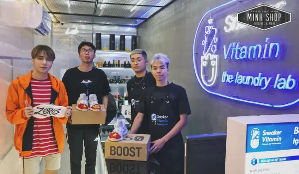 5. Sneaker Vitamin -Thương hiệu vệ sinh giày hàng đầu