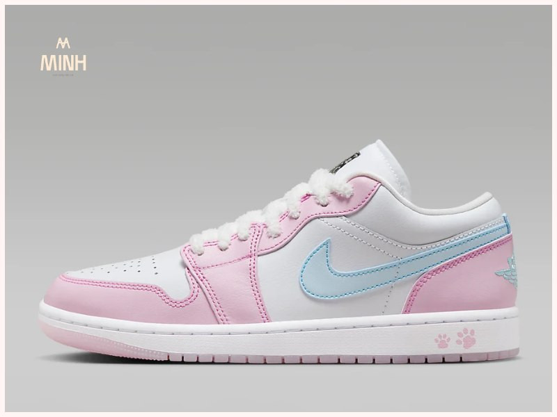 Độ cong tự nhiên của giày Nike Jordan chính hãng