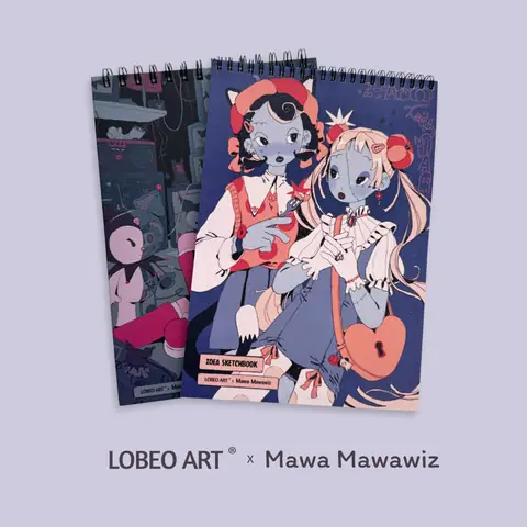 Sổ Vẽ Phác Thảo Bst Lobeo X Mawa Mawawiz