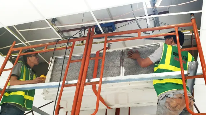 Cải Tạo, Sửa Chữa Hệ Thống Điều Hòa Không Khí Siêu Thị Co.opmart Phan Thiết
