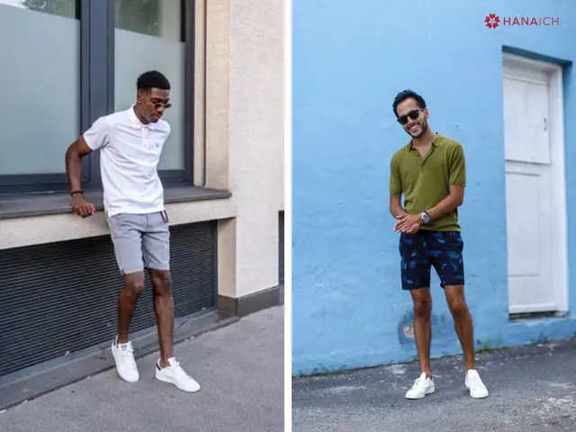 Giày Adidas Và Quần Short, Áo Polo Giày Adidas Và Quần Short, Áo Polo