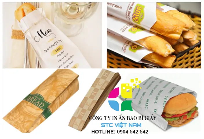 2. Công dụng của túi giấy đựng bánh mì: 2. Công dụng của túi giấy đựng bánh mì:
