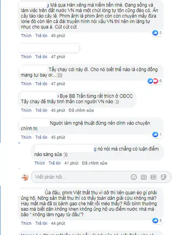 BB Trần khiến dư luáºn phẫn ná» khi bênh vá»±c Hà n Quá»c sau á»n à o chê bánh mì Viá»t Nam: “Không có lòng tá»± tôn dân tá»c”? BB Trần khiến dư luáºn phẫn ná» khi bênh vá»±c Hà n Quá»c sau á»n à o chê bánh mì Viá»t Nam: “Không có lòng tá»± tôn dân tá»c”?