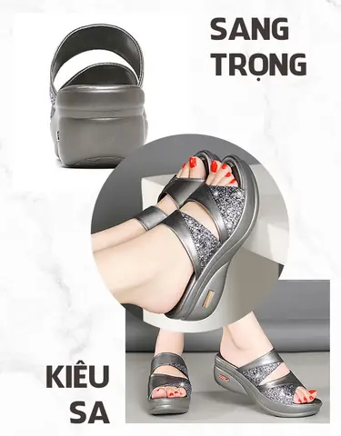 Dép đế xuồng nữ K14 thời trang Dép đế xuồng nữ K14 thời trang