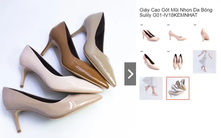 Giày cao gót đế xuồng
