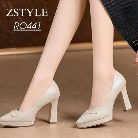 Giày Cao Gót Đế Vuông Màu Trắng Size 40: Hướng Dẫn Chọn Mẫu Ưng Ý