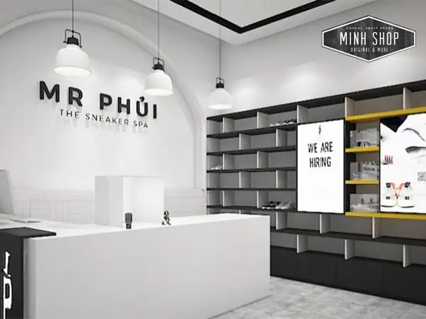 1. Mr. Phủi - Dịch vụ vệ sinh giày hàng đầu TPHCM