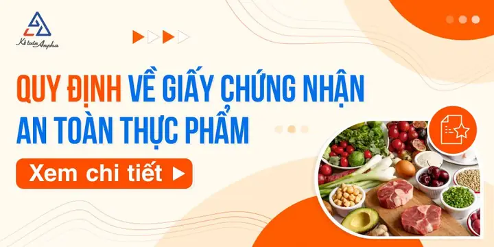 Giấy Chứng Nhận Vệ Sinh An Toàn Thực Phẩm Là Gì? Có Bắt Buộc Giấy Chứng Nhận Vệ Sinh An Toàn Thực Phẩm Là Gì? Có Bắt Buộc