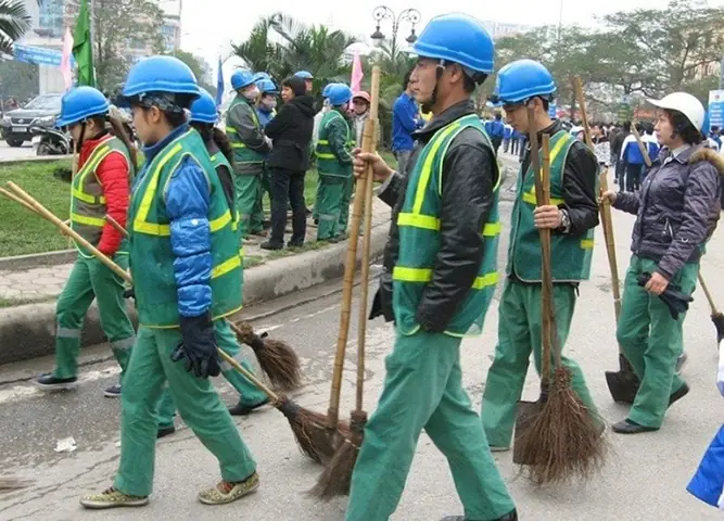 Đồng Phục Công Nhân Vệ Sinh Đồng Phục Công Nhân Vệ Sinh