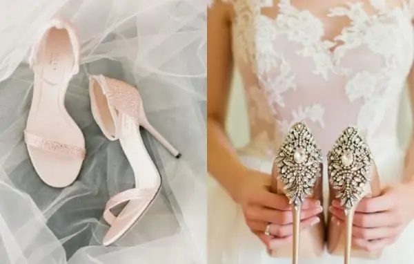 1. Đôi Giày Cưới Có Gót Nhọn Và Chiều Cao “khủng” 1. Đôi Giày Cưới Có Gót Nhọn Và Chiều Cao “khủng”
