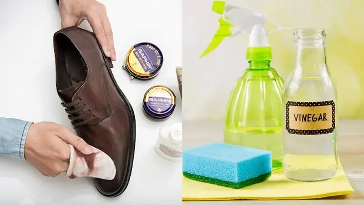 Xử Lý Giày Da Bị Xước Bằng Giấm Trắng Xử Lý Giày Da Bị Xước Bằng Giấm Trắng
