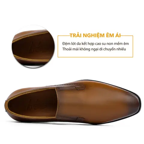 Giày tây nam GT91 đệm lót da êm ái Giày tây nam GT91 đệm lót da êm ái