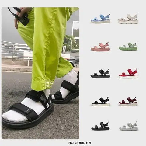 Dép Xăng Đan Nam Zx 2 Quai Đế Bệt Bubble D 2714