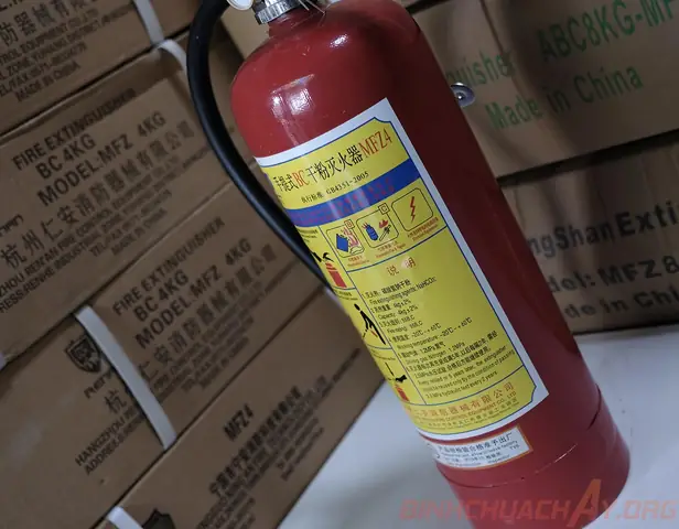 Cách Nhận Biết Bình Chữa Cháy Bột Bc Mfz4 4kg