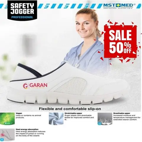 Xem Thêm:giày Sức Khỏe, Giày Bệnh Viện Chuyên Dụng Safety Jogger Bestnurse Siêu Nhẹ