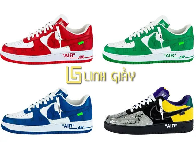 So Sánh Giá Giày Nike Air Force 1 Louis Vuitton Với Các Mẫu Khác So Sánh Giá Giày Nike Air Force 1 Louis Vuitton Với Các Mẫu Khác