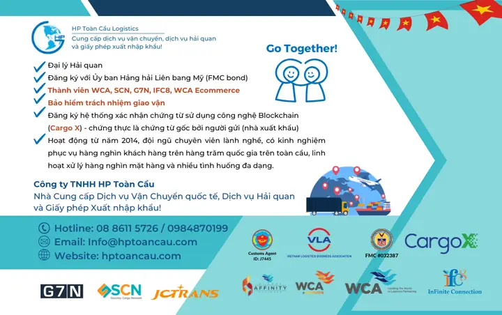 Chọn HP Toàn Cầu làm đơn vị logistics xuất nhập khẩu hàng hóa Úc (Australia) – Việt Nam của bạn? Chọn HP Toàn Cầu làm đơn vị logistics xuất nhập khẩu hàng hóa Úc (Australia) – Việt Nam của bạn?