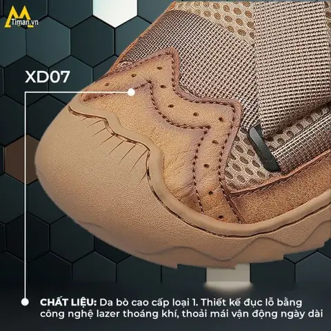 Giày sandal nam XD07 thoáng mát Giày sandal nam XD07 thoáng mát