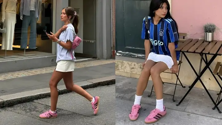 Phối Giày Sneaker Màu Hồng Kết Hợp Quần Áo Sao Cho Sành Điệu?