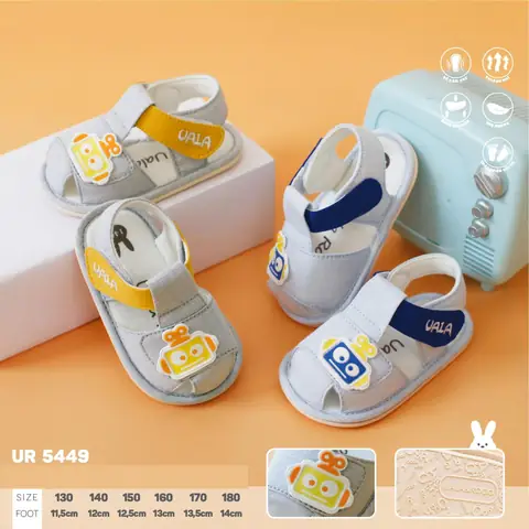 Dép Tập Đi Cho Bé Uala Rogo Ur5449