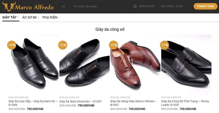 Giày Tây Nam Cao Cấp Marco Alfredo: Đẳng Cấp Đích Thực Cho Quý Ông? Giày Tây Nam Cao Cấp Marco Alfredo: Đẳng Cấp Đích Thực Cho Quý Ông?