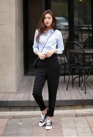 Các Cách Phối Giày Tây Nữ Kết Hợp Với Quần Áo Chuẩn Phong Cách