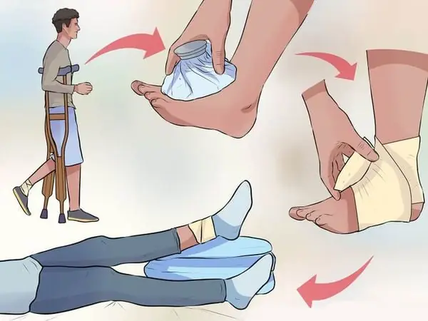 3/ Cách Xử Lý Khi Chấn Thương Sơ Mi Cổ Chân? 3/ Cách Xử Lý Khi Chấn Thương Sơ Mi Cổ Chân?