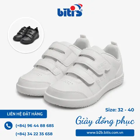 Thông Tin Giày Đồng Phục Học Sinh Biti’s