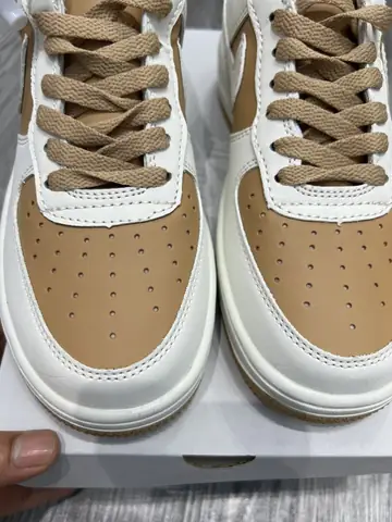 Thiết Kế Củanike Air Force 1 07 Low Cream Light Coffee White
