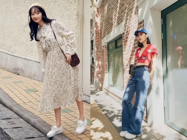 Giày Thể Thao Phối Với Đồ Đậm Phong Cách Vintage Giày Thể Thao Phối Với Đồ Đậm Phong Cách Vintage