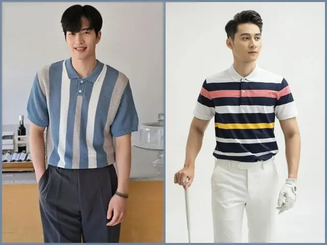 Phối Áo Polo Kẻ Sọc Và Quần Tây