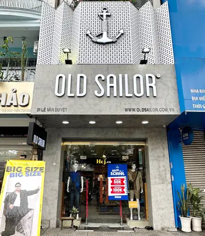 Biển quảng cáo shop quần áo nam