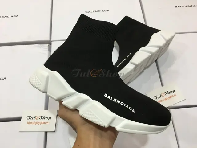 Balenciaga Speed Trainer Black White