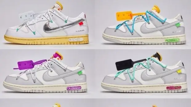 23.off White X Nike Dunk Low “the 50” “2-49”