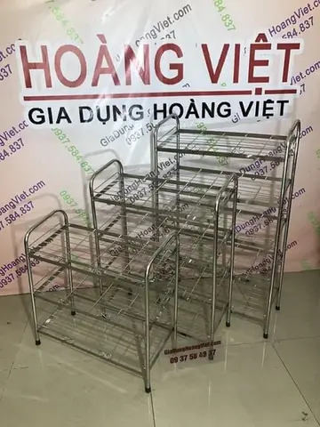 kệ để giày inox đa năng 5 tầng kệ để giày inox đa năng 5 tầng