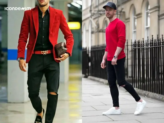 Màu Đỏ Với Màu Đen Mạnh Mẽ Và Sang Trọng Màu Đỏ Với Màu Đen Mạnh Mẽ Và Sang Trọng