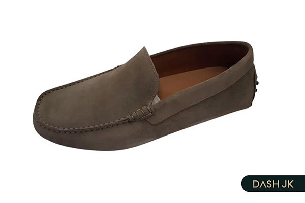 Mẫu giày Moccasin da lộn cao cấp từ thương hiệu Germano Bellesi trên Vua Hàng Hiệu