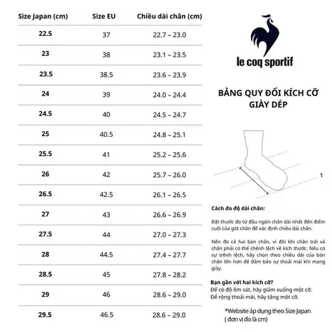 Giày Thời Trang Le Coq Sportif Nữ Lu5fsn77lz-bggd