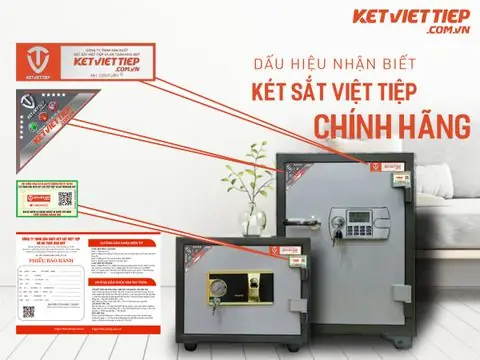 Nhận biết két Việt Tiệp chính hãng thông qua phiếu bảo hành Logo thương hiệu Nhận biết két Việt Tiệp chính hãng thông qua phiếu bảo hành Logo thương hiệu