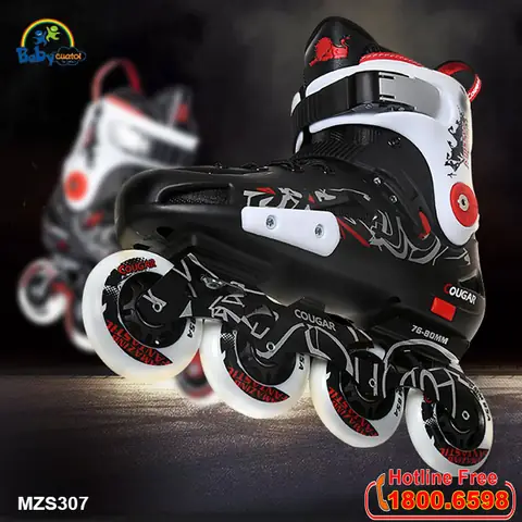 ✪ Đặc Điểm Củagiầy Trượt Patincougar Bánh Cao Su Cao Cấp Mzs307