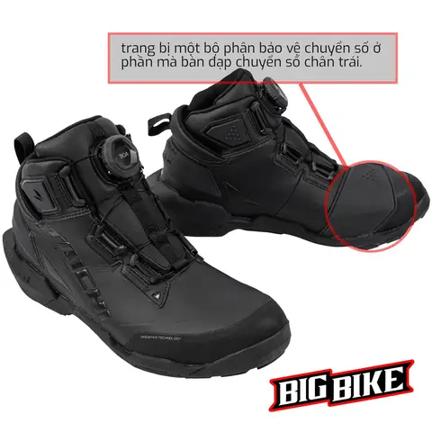 GIÀY MOTO PHƯỢT CHỐNG NƯỚC - TAICHI RSS013 DRYMASTER MANG VÀO MÊ NGAY !
