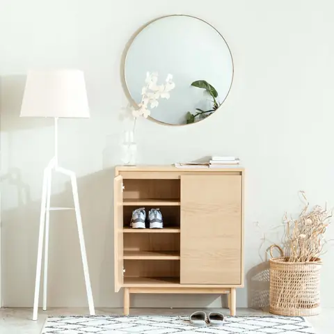 1. Tủ Giày – Tủ Trang Trí Gỗ MOHO OSLO 901