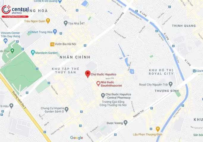 1Địa chỉ chợ thuốc hapulico 1Địa chỉ chợ thuốc hapulico