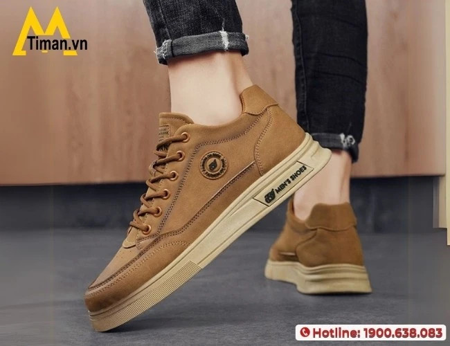 Phối quần jean với giày thể thao cao nam