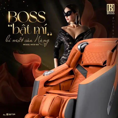 Tại sao nên tặng ghế massage Boss làm quà tặng 20/10