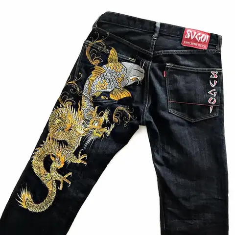 Hướng dẫn phối quần bò nam rách và giày Gucci sành điệu