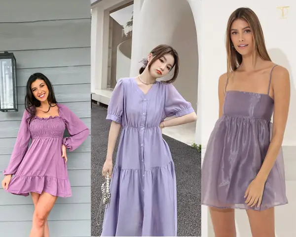 1. Váy Babydoll Tím 1. Váy Babydoll Tím